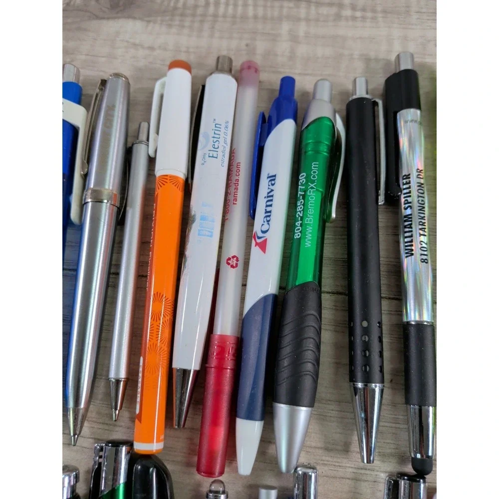 VTG Mechanical Advertising Pencils and Pen MIX LOT Of 30